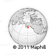 Outline Map of the Area around 55° 56' 31" N, 148° 40' 30" W, rectangular outline