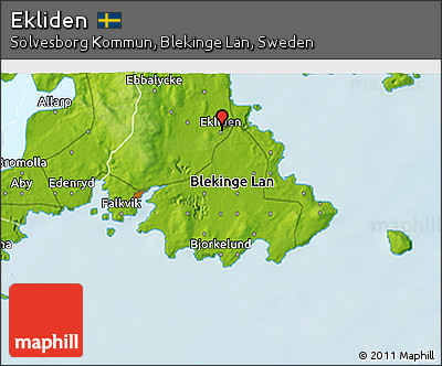 Physical 3D Map of Ekliden