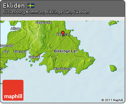Physical 3D Map of Ekliden