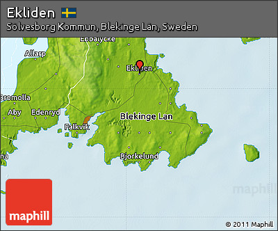 Physical Map of Ekliden