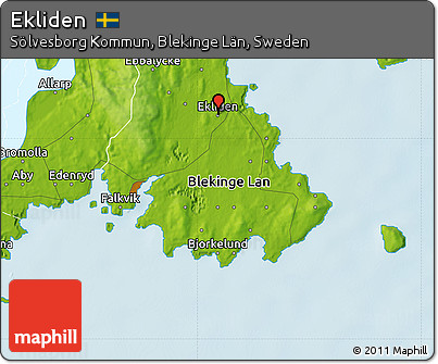 Physical Map of Ekliden