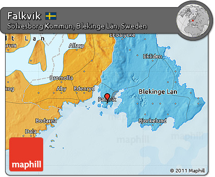 Political Map of Falkvik