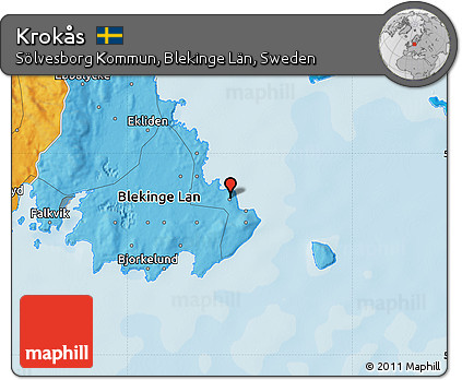 Political Map of Krokås