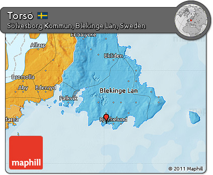 Political Map of Torsö