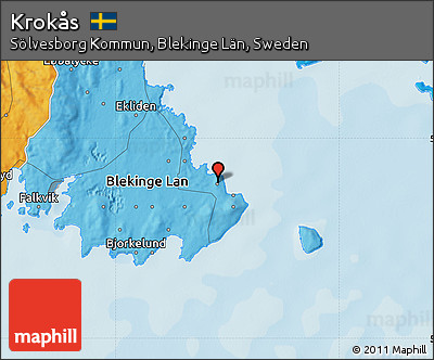 Political Map of Krokås