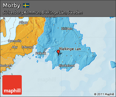 Political Map of Mörby