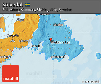 Political Map of Sölvedal