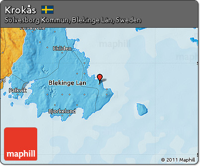 Political Map of Krokås