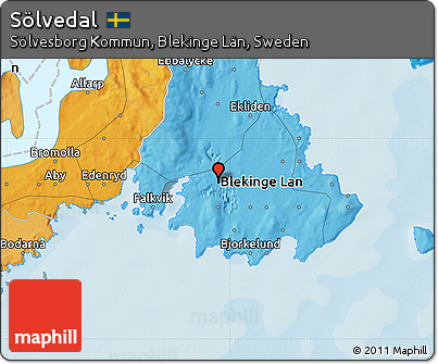 Political Map of Sölvedal