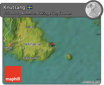 Satellite Map of Knutsäng