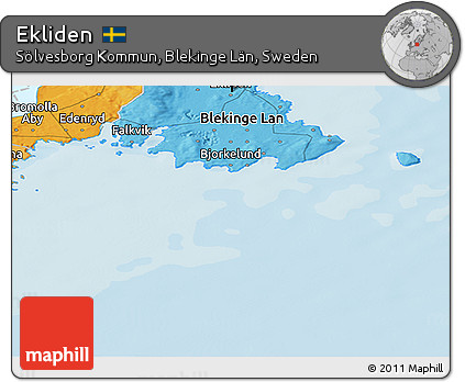 Political Panoramic Map of Ekliden