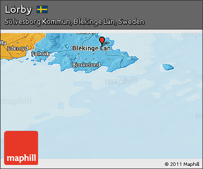 Political Panoramic Map of Lörby