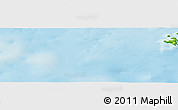 Physical Panoramic Map of the area around 55° 56' 31" N, 157° 10' 30" W