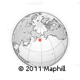 Outline Map of the Area around 55° 56' 31" N, 176° 1' 30" E, rectangular outline