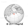 Outline Map of the Area around 55° 56' 31" N, 176° 52' 30" E, rectangular outline