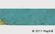Satellite Panoramic Map of the area around 55° 56' 31" N, 1° 37' 30" W