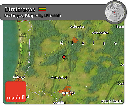 Satellite Map of Dimitravas