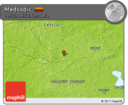 Physical 3D Map of Medsodis