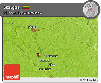 Physical 3D Map of Stalgas