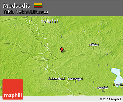 Physical 3D Map of Medsodis