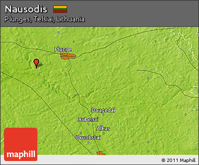 Physical 3D Map of Nausodis
