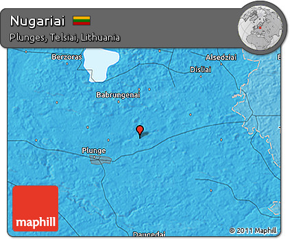 Political 3D Map of Nugariai