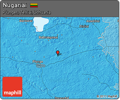 Political 3D Map of Nugariai