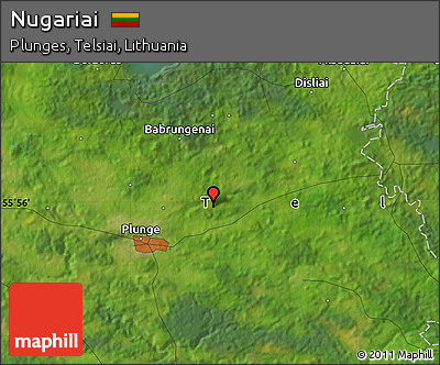 Satellite Map of Nugariai