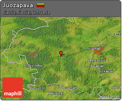 Satellite 3D Map of Juozapava