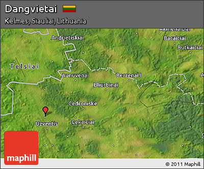 Satellite 3D Map of Dangvietai