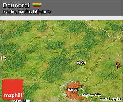 Satellite 3D Map of Daunorai