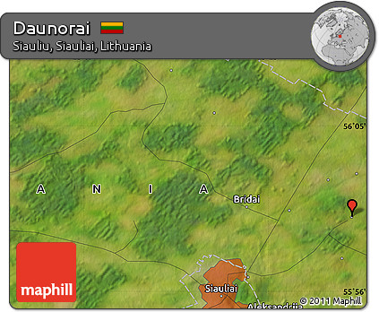 Satellite Map of Daunorai