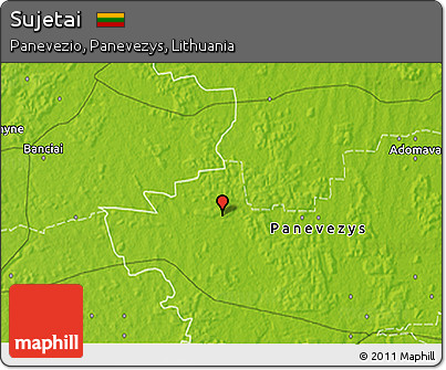 Physical 3D Map of Sujetai