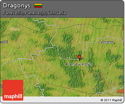 Satellite 3D Map of Dragonys