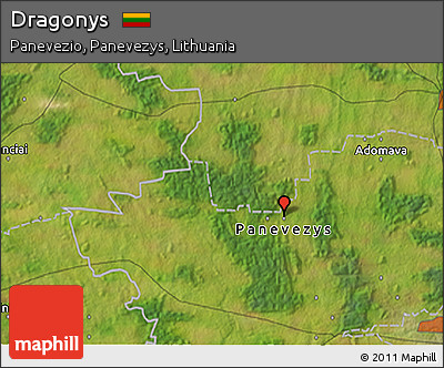 Satellite 3D Map of Dragonys