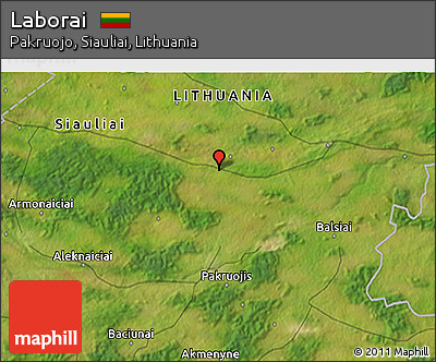 Satellite 3D Map of Laborai