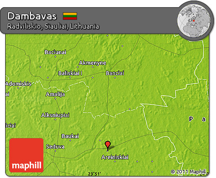 Physical Map of Dambavas