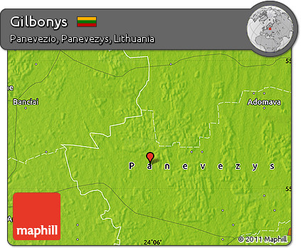 Physical Map of Gilbonys