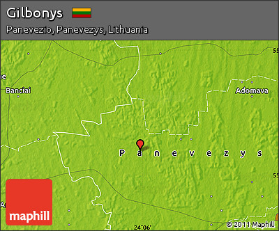 Physical Map of Gilbonys