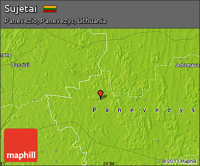 Physical Map of Sujetai