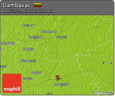 Physical Map of Dambavas