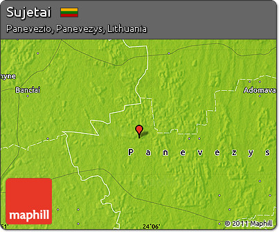 Physical Map of Sujetai
