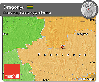 Political Map of Dragonys