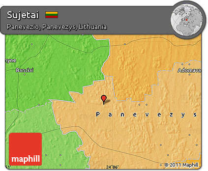 Political Map of Sujetai