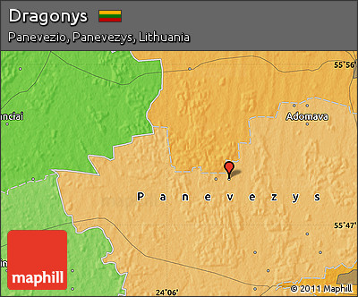 Political Map of Dragonys