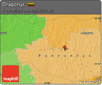 Political Map of Dragonys