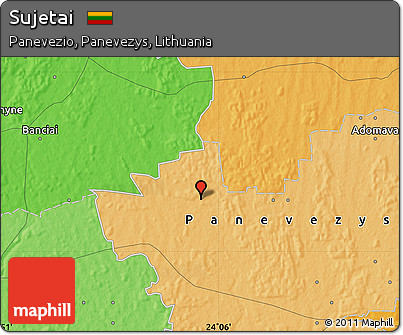 Political Map of Sujetai