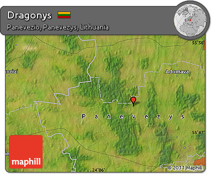 Satellite Map of Dragonys