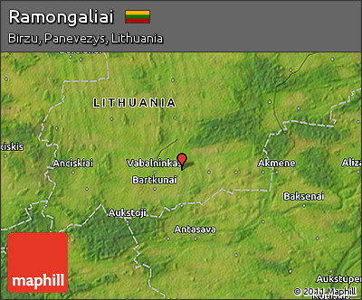 Satellite 3D Map of Ramongaliai