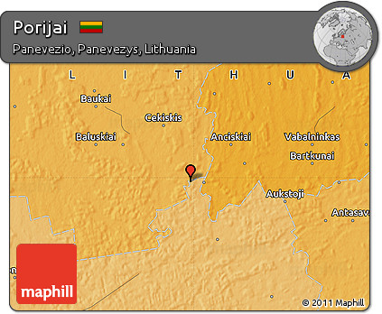 Political Map of Porijai